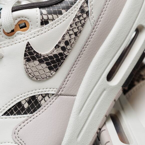 Nike Air Max 1 Snakeskin Light Orewood Brown Sneakers Womens Size 10 HF5338-100 - Picture 12 of 16